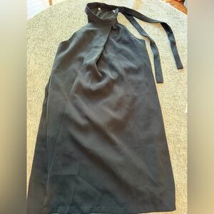 Black Halter Neck Dress